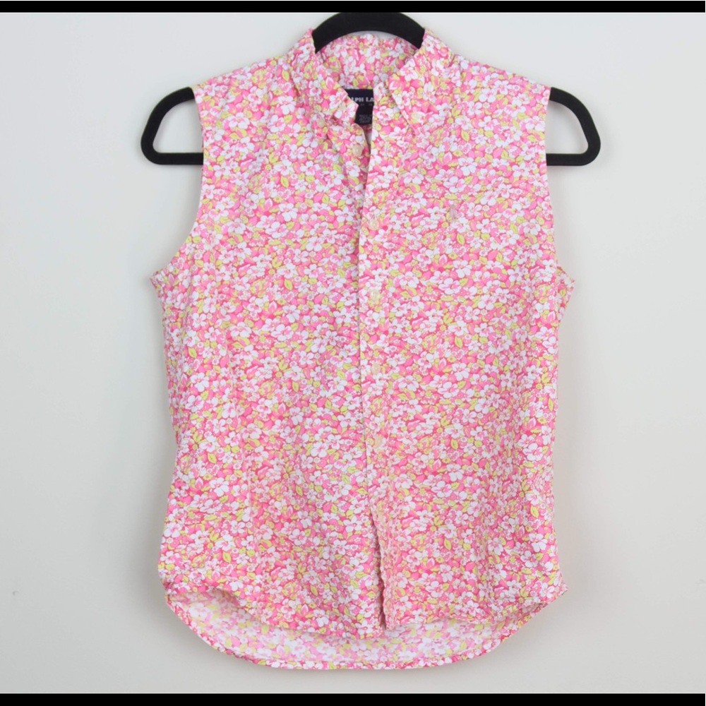 RALPH LAUREN -Polo Golf Pink Golf Shirt size 6